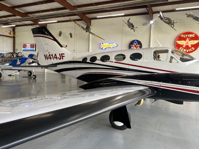 Cessna 414 plane tint